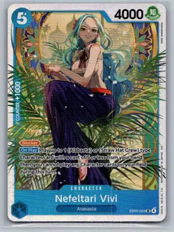 Nefeltari Vivi (024) EB03-024 Extra Booster: One Piece Heroines Edition Foil NM - Image 1
