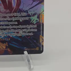 Bandai One Piece Enel OP15-118 Special Holo Alt Art 6 Cost 8000 Power - Image 4