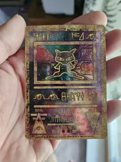 Ancient Mew Promo Pokemon the Movie 2000 Holo Card English LP - Image 1
