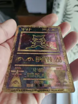 Ancient Mew Promo Pokemon the Movie 2000 Holo Card English LP - Image 2