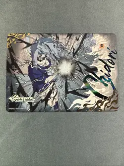 Kayou Naruto Jin Chapter Series 3 MR Sasuke Uchiha #NRSA03-MR-008L4 NM Card - Image 1