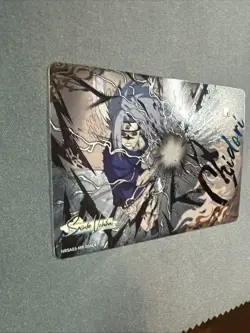 Kayou Naruto Jin Chapter Series 3 MR Sasuke Uchiha #NRSA03-MR-008L4 NM Card - Image 4