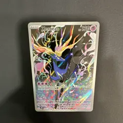 Xerneas 091/086 CRI Full Art Holo Basic 130 HP Psychic Pokemon TCG Card - Image 5