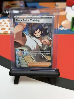 Black Belts Training 255/217 Ascending Heroes Rare Trainer Card Pokemon TCG M/NM - Image 1