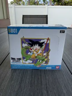 Bandai Namco Dragon Ball Super Card Game Manga Booster 01 SB01 Box English - Image 2