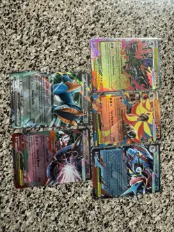 Pokemon TCG Chaos Rising Ex Cards - Image 1