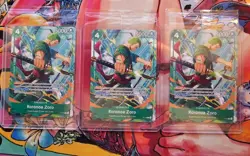 1 X Roronoa Zoro P-114 Exclusive Convention - One Piece Promo Card Sealed - Image 1