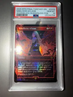Magic MTG Nibelheim Aflame #0339 Foil *GEM MINT PSA 10* Final Fantasy - Image 1