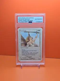 1994 Magic The Gathering SERRA ANGEL REVISED DOUGLAS SHULER PSA/DNA CERTIFIED - Image 1
