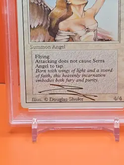 1994 Magic The Gathering SERRA ANGEL REVISED DOUGLAS SHULER PSA/DNA CERTIFIED - Image 2
