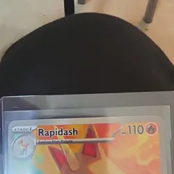 Pokemon Rapidash Illustration Rare Holo 189/182 Sv10: Destined Rivals - Image 5