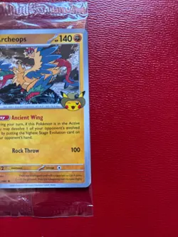 Pokemon Chicago Field Museum - Fossil Exhibit Archeops Promo Card SEALED! - Image 5