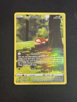 Hisuian Voltorb - GG01/GG70 - Pokemon Crown Zenith Galarian Gallery Holo Card NM - Image 1