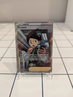 Full Art Pokemon TCG Cards. Thorton 195/196, Briar 163/142, Castform Sunny Form - Image 1
