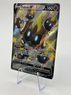 Falinks V SV115/SV122 Full Art Shining Fates Shiny Vault Pokemon TCG Card NM - Image 2