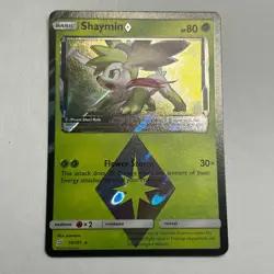 2019 Pokemon Shaymin 10/181 Prism Sun & Moon Team Up - Image 1