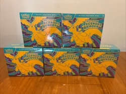 Pokemon Ascended Heroes Mega Evolution Elite Trainer Box ETB X5 New Sealed - Image 1
