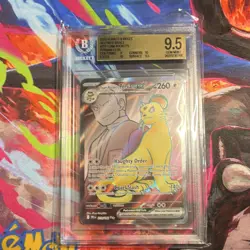 Pokemon Team Rocket's Persian ex 215/182 Destined Rivals BGS 9.5 - Image 1