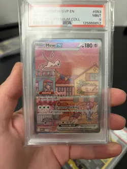 2023 Pokemon SVP EN Mew ex #053 151 Ultra-Premium Collection PSA 9 MINT - Image 2
