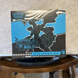 Pokemon Black Bolt - Elite Trainer Box ETB TCG Scarlet & Violet New Sealed - Image 1