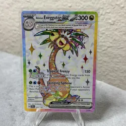 Alolan Exeggutor ex - Ultra Rare SV08: Surging Sparks 225/191 Pokemon TCG NM - Image 1