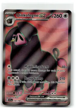 Oinkologne ex 234/198 Ultra Rare Scarlet & Violet Pokemon NM b4 - Image 1