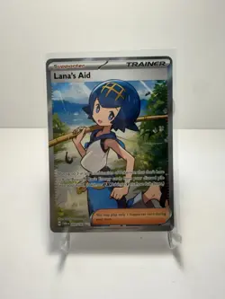 Pokemon Lana’s Aid 207/167 NM Full Art Ultra Rare Twilight Masquerade - Image 1
