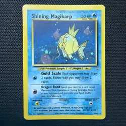 Shining Magikarp 66/64 Neo Revelation English Vintage Pokemon Holo - Image 1