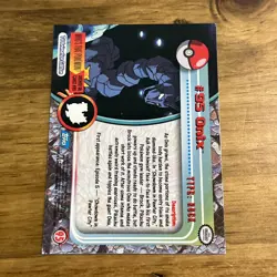 Pokemon Topps Onix #95 (NM) - Image 2