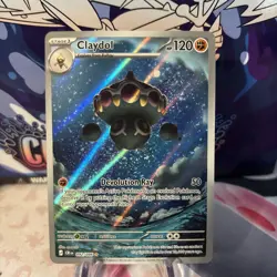 POKEMON Claydol - 092/086 [ME04: Chaos Rising - 092/086] Illustration Rare Ho... - Image 1