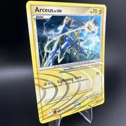 Pokemon TCG Arceus AR6/99 Holo Rare Platinum Arceus LP - Image 2
