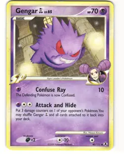 Gengar GL Uncommon Pokemon TCG Rising Rivals 40/111 MP - Image 1