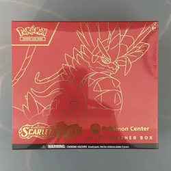 SV Scarlet & Violet (Koraidon) POKEMON CENTER ETB Elite Trainer Box SEALED - Image 1
