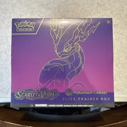 Pokemon: Scarlet & Violet Pokemon Center Exclusive Elite Trainer Box Miraidon - Image 1
