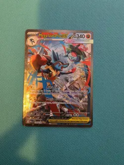 Pokemon TCG Mega Lucario EX 179/132 Sir Mega Evolutions NM - Image 3
