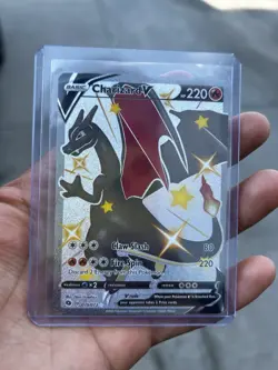 Pokemon TCG Charizard v Champions Path 79/73 Secret Rare MP - Image 1