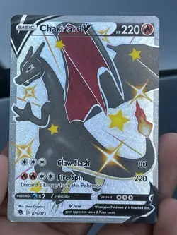 Pokemon TCG Charizard v Champions Path 79/73 Secret Rare MP - Image 4