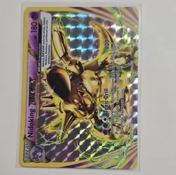 Pokemon TCG Nidoking BREAK 46/108 Evolutions Holo Rare 180 HP EN - Image 1