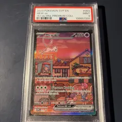 Pokemon TCG Mew EX 53 Holo Black Star Promo Scarlet & Violet 151: English, PSA 9 - Image 1