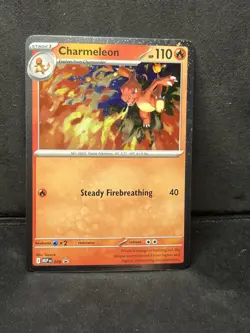 Pokemon TCG Chaos Rising Charmeleon MEP 079 Black Star Promo Blister SWIRL - Image 1