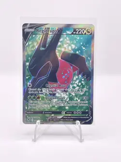 2022 Pokemon SWSH Silver Tempest Regidrago V #183/195 - Image 1
