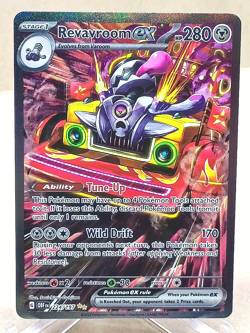 Revavroom Ex 224/197 Special Illustration Rare SV03 Obsidian Flames Pokemon TCG - Image 1