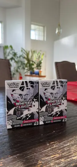 Pokemon TCG White Flare booster bundle FACTORY SEALED (Set of 2) - Image 1