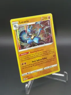 Lucario Brilliant Stars Holo Rare Pokemon TCG 079/172 Sword & Shield Mint 💎 - Image 2
