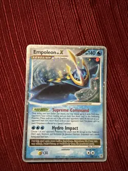 Empoleon LV.X 120/130 Diamond and Pearl Holo LP Pokemon English - Image 1