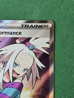 Pokemon TCG Roxie's Performance 112/086 Chaos Rising Full Art Holo - Image 5