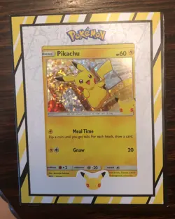 Pokemon TCG Pikachu Shining Fates 25/25 Holo Promo - Image 4