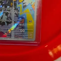 Pokemon TCG Loudred SV04 Paradox Rift 212/182 Holo Illustration Rare EN - Image 5