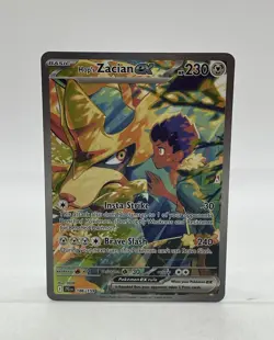 Pokemon TCG Journey Together Hop's Zacian ex #186/159 Special Illustration Rare - Image 1