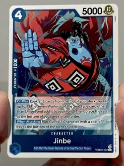 Jinbe PRB02-007 Premium Booster -The Best- Vol. 2 Foil Rare One Piece NM English - Image 1